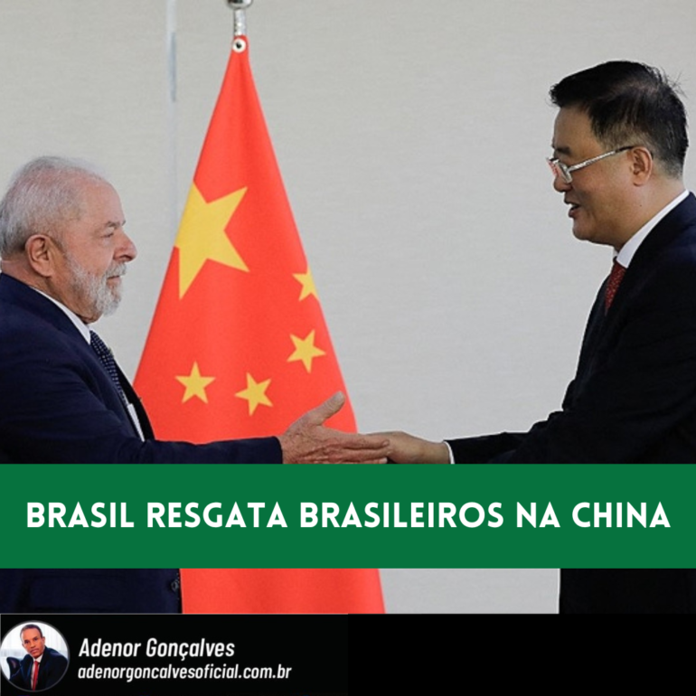 BRASIL RESGATA BRASILEIROS NA CHINA