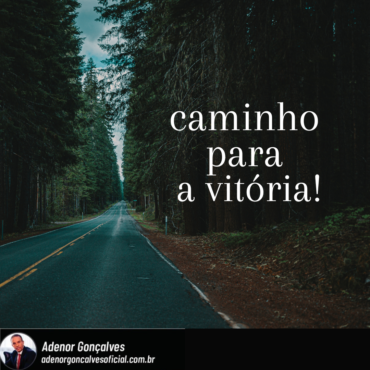 O CAMINHO PARA A VITÓRIA