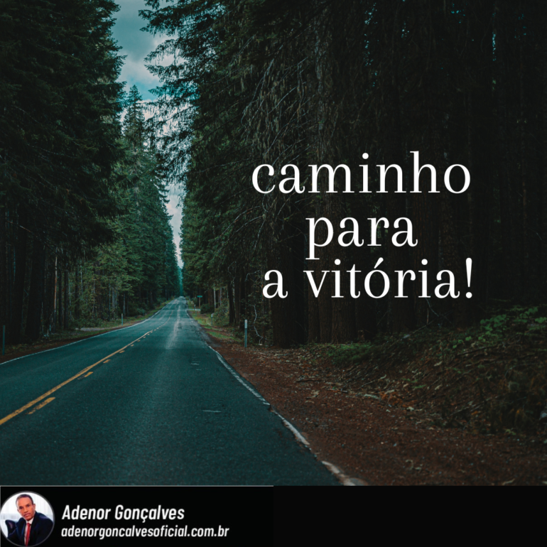 O CAMINHO PARA A VITÓRIA